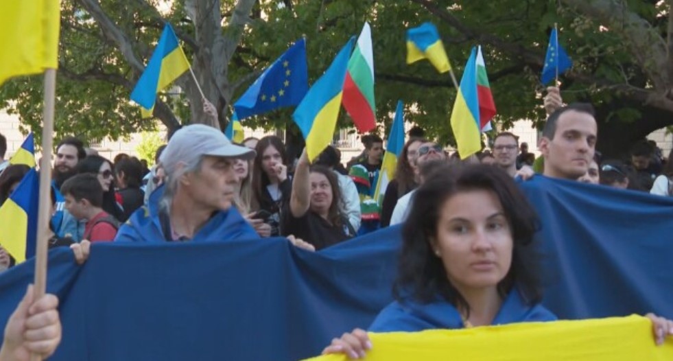 На историческата дата 9 май за демонстрация срещу войната в